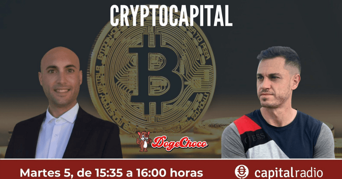 Sergio Fernández invita a dogechoco al programa Crypto Capital de Capital Radio